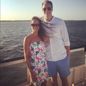 Lilly Pulitzer Strapless Dress